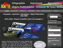 Tablet Screenshot of entreprisedomy.com